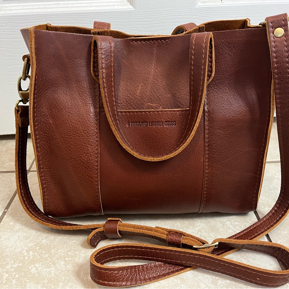 Portland Leather Goods Nutmeg Lola Crossbody Bag